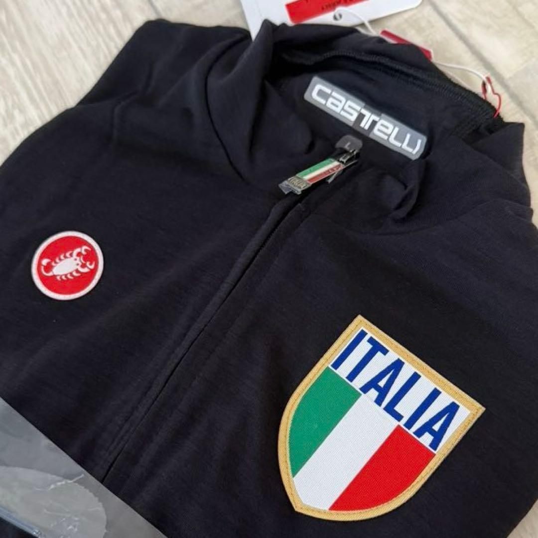 【新品・定価20,350円】Castelli/カステリ イタリア半袖ジャージL