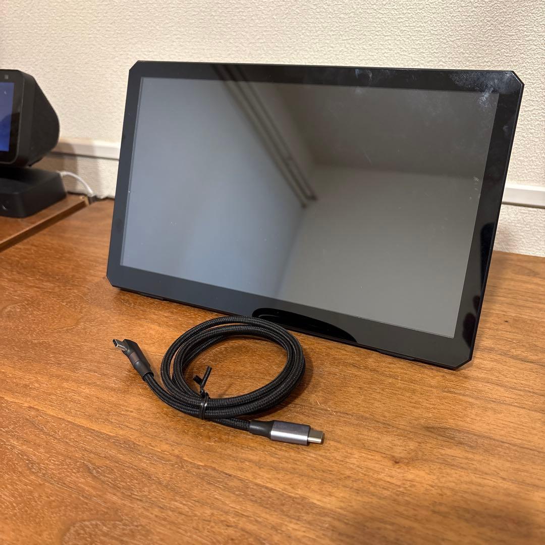10.8インチモバイルモニター1920ｘ1080 タッチパネルType C