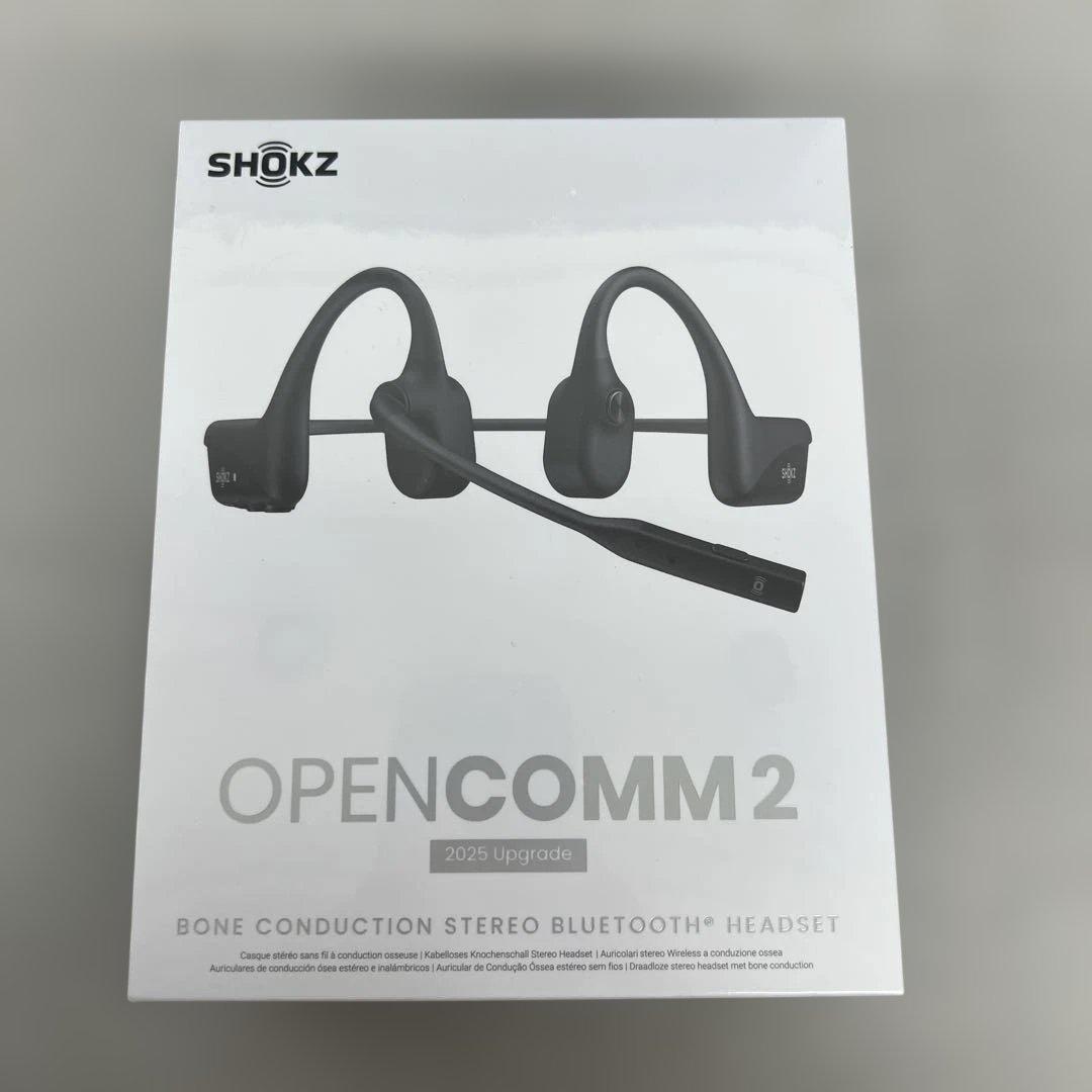 イヤホン 601271 Shokz OpenComm2 2025 Upgrade