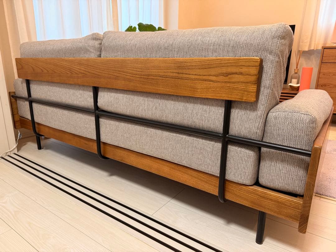 unico TREL(トレル)カバーリングソファ 3シーター