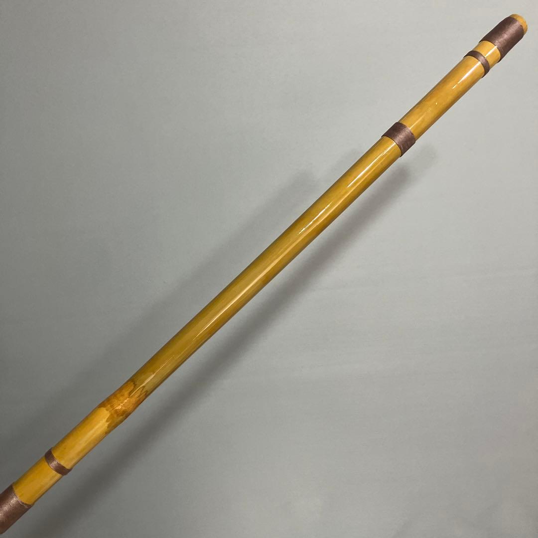 篠笛　一本調子 F管　CMR1-26 唄物　ドレミ調　天地糸巻 黒塗　西洋音階