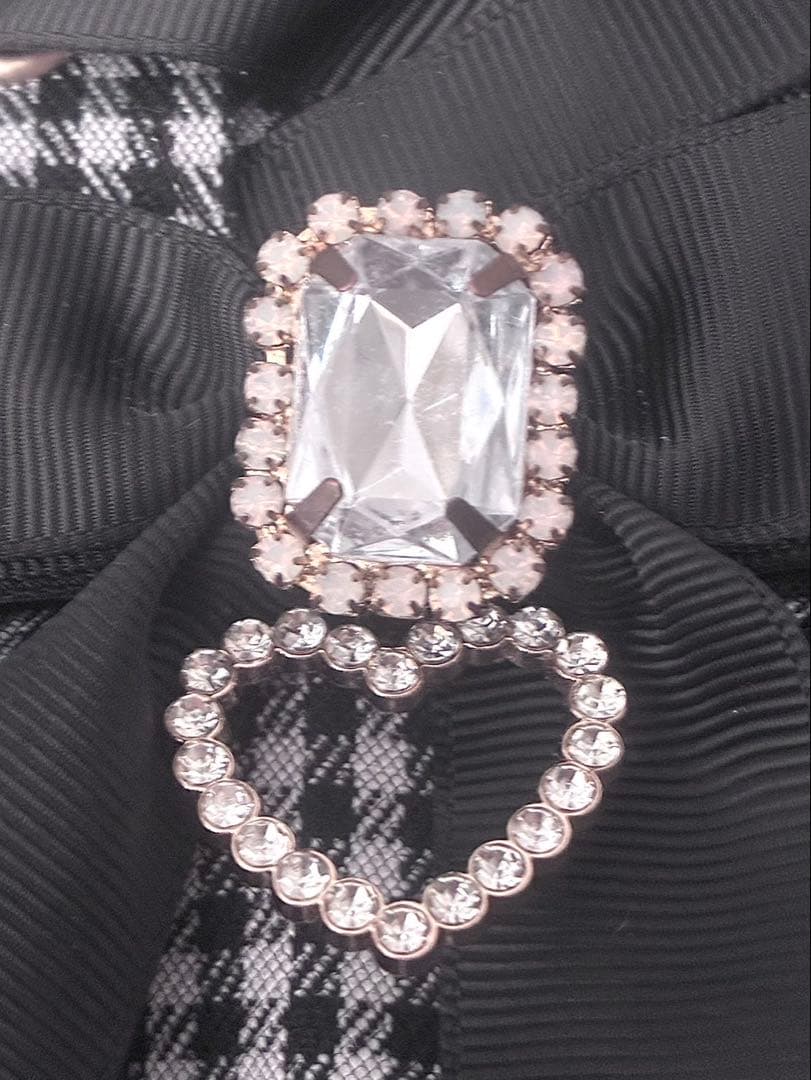 LIZLISA レースアップコルセットライクスカパン　グレー