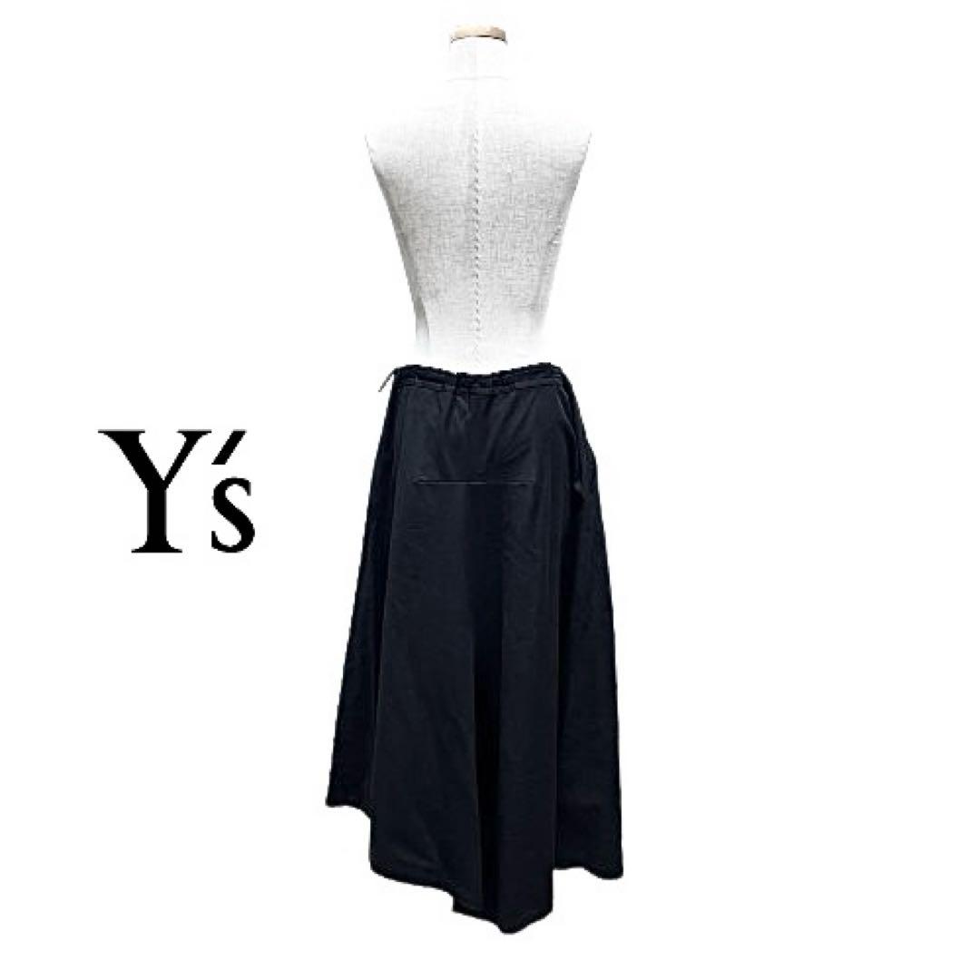 Y's ワイズ 2wayアシメントリー ロングスカート/サルエルパンツmi126