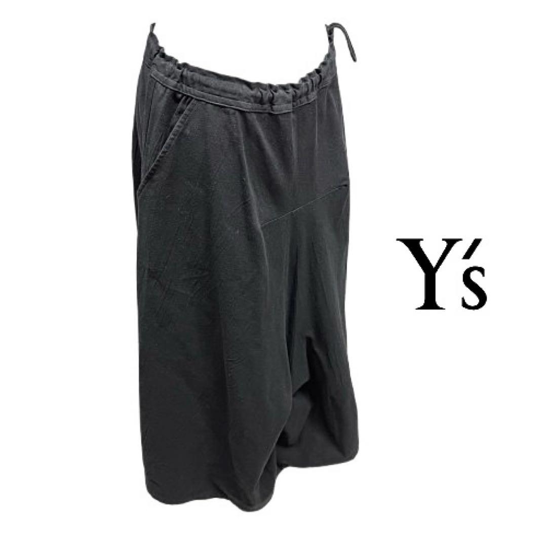 Y's ワイズ 2wayアシメントリー ロングスカート/サルエルパンツmi126