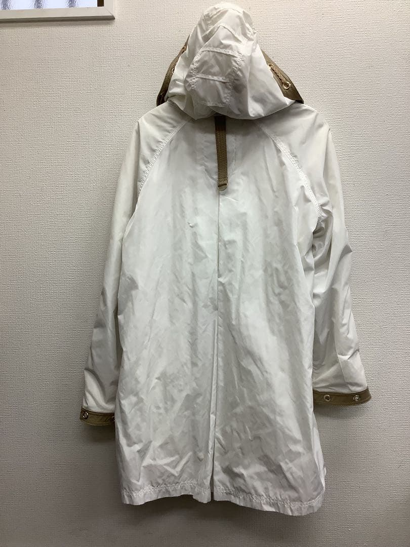 新品タグ付　伊太利屋 8.8万　イタリヤ コート ジャケット　M ホワイト