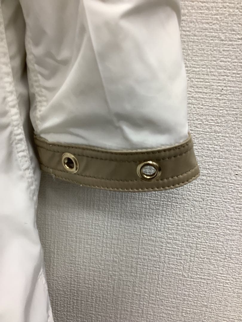 新品タグ付　伊太利屋 8.8万　イタリヤ コート ジャケット　M ホワイト