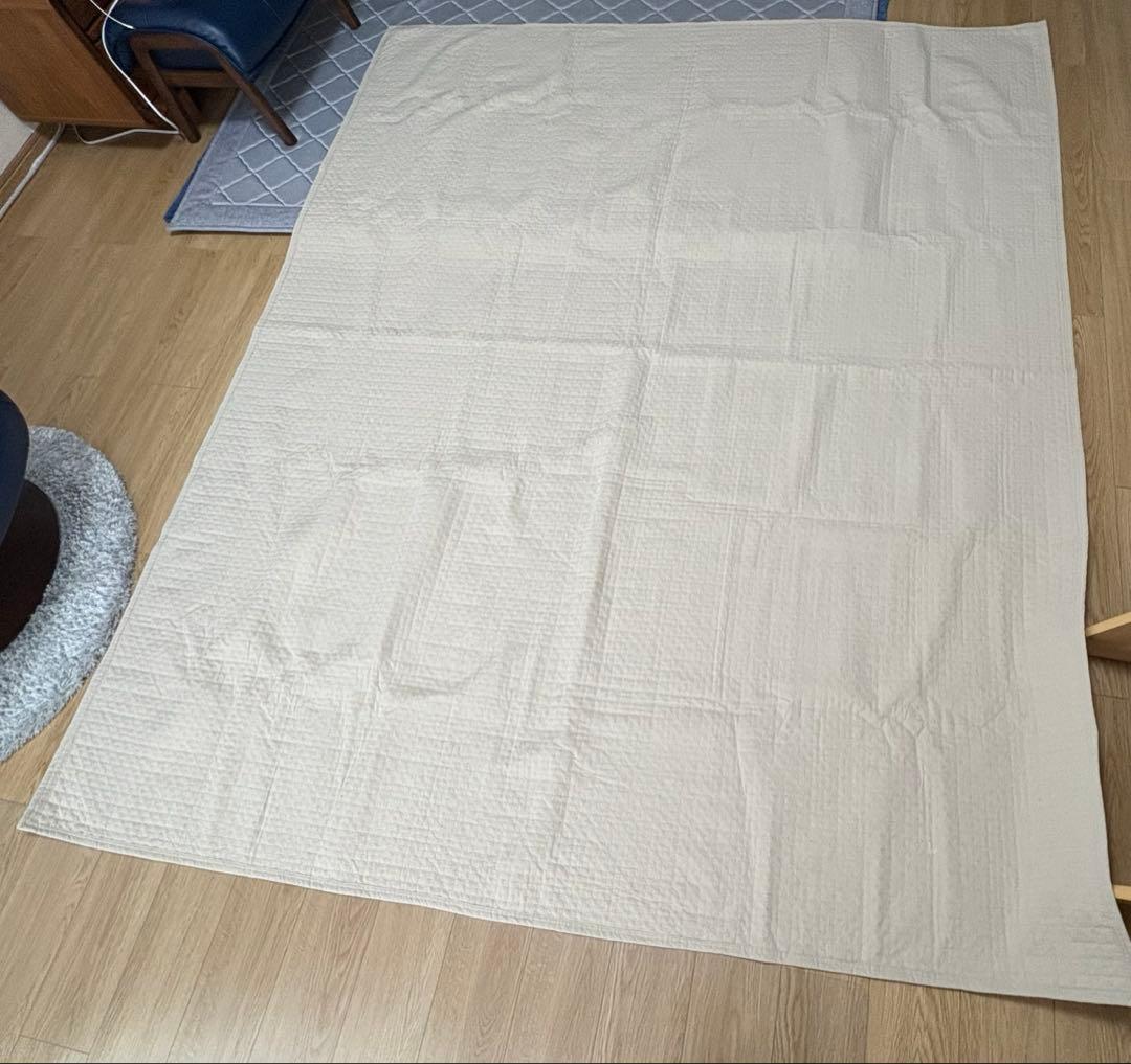 無印良品　ラグ　ベージュ 205×245