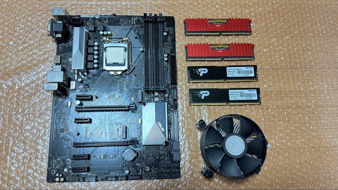 i7-9700KF ASUS PRIME H370-A メモリ64GB