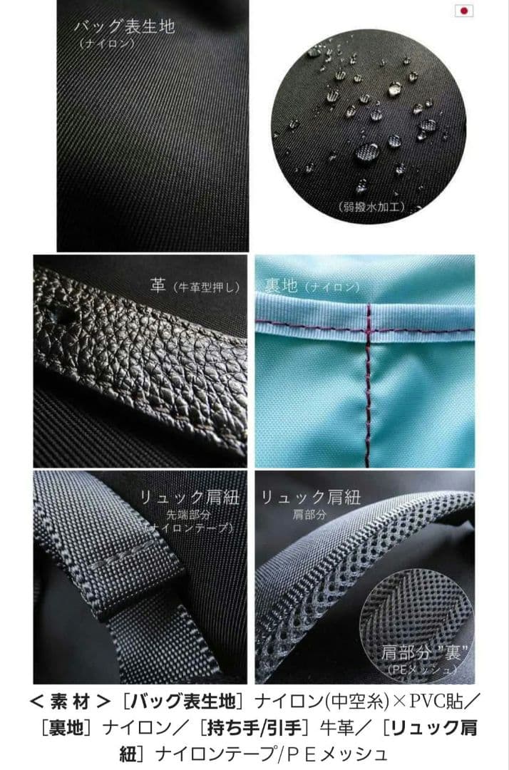 【未使用】 IDEA MODE イデアモード ビジネス　リュック　A4収納可