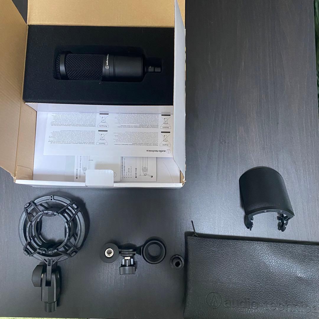 オーディオテクニカ AT2020 マイクセット