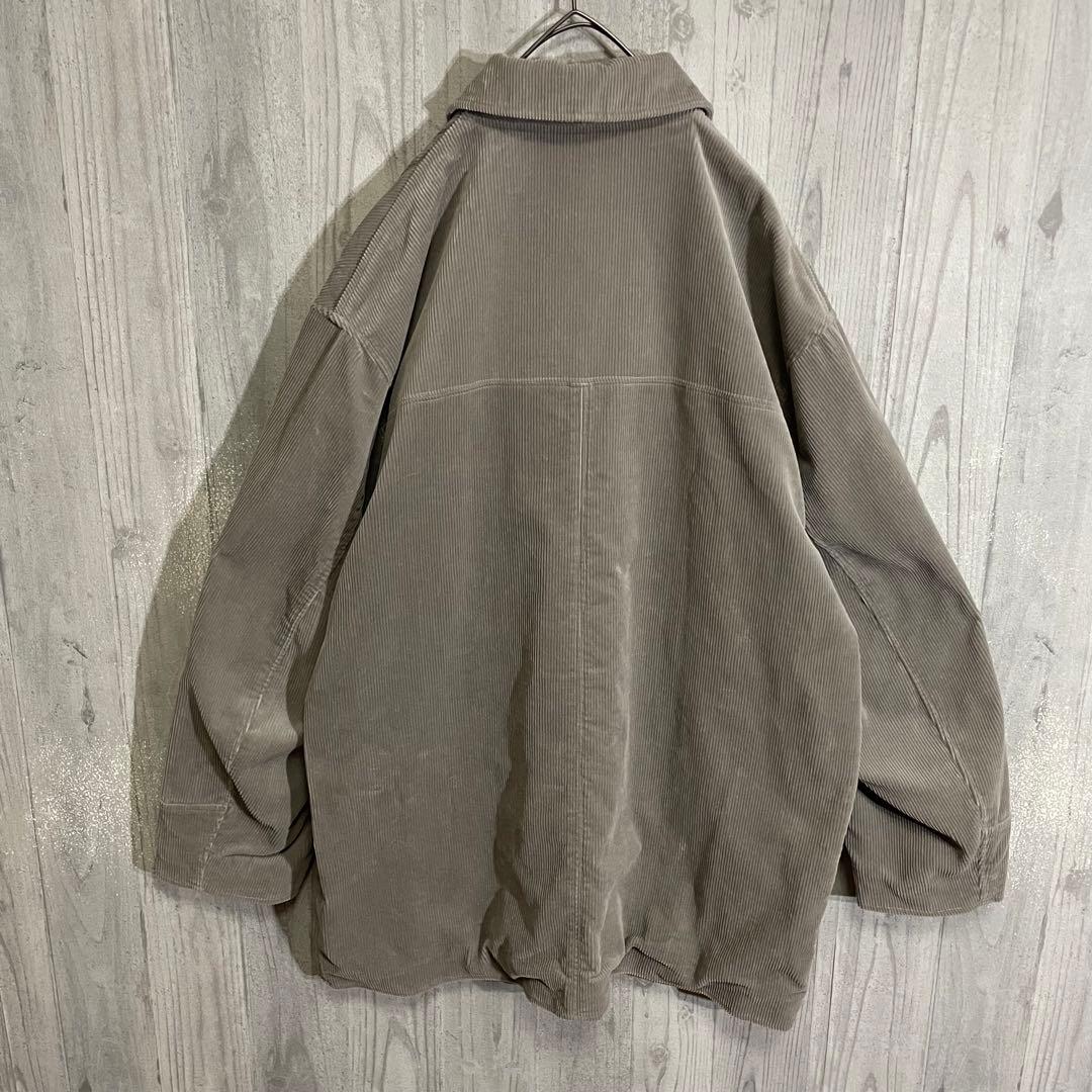 【最高カラー】ワコマリア　裏地レオパード　コーデュロイカーコート　L