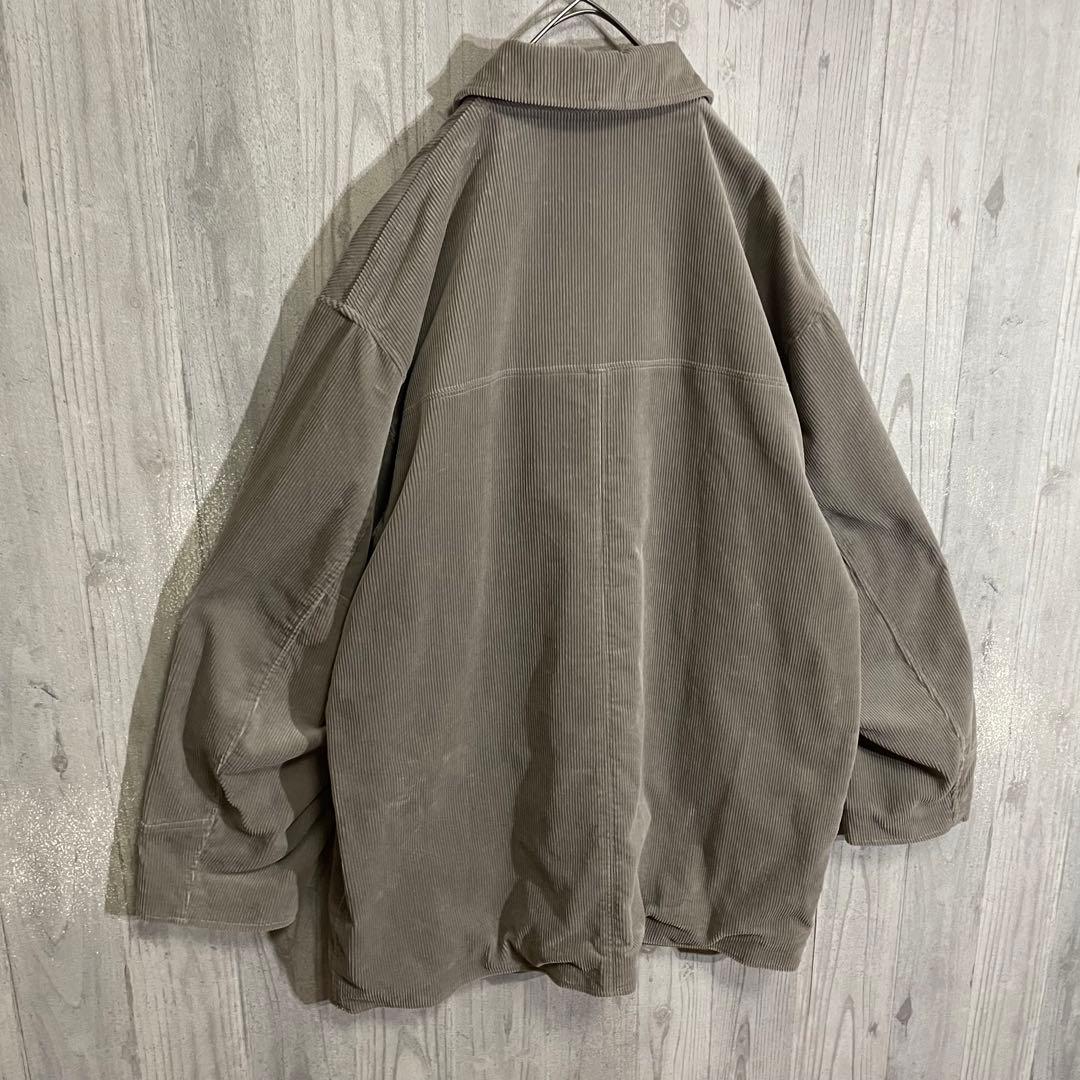 【最高カラー】ワコマリア　裏地レオパード　コーデュロイカーコート　L