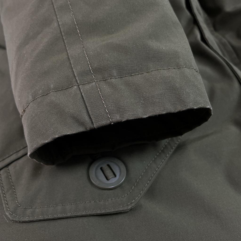 ノースフェイス　ダウンジャケット　ホワイトレーベル　カーキ　メンズS　プロヒート