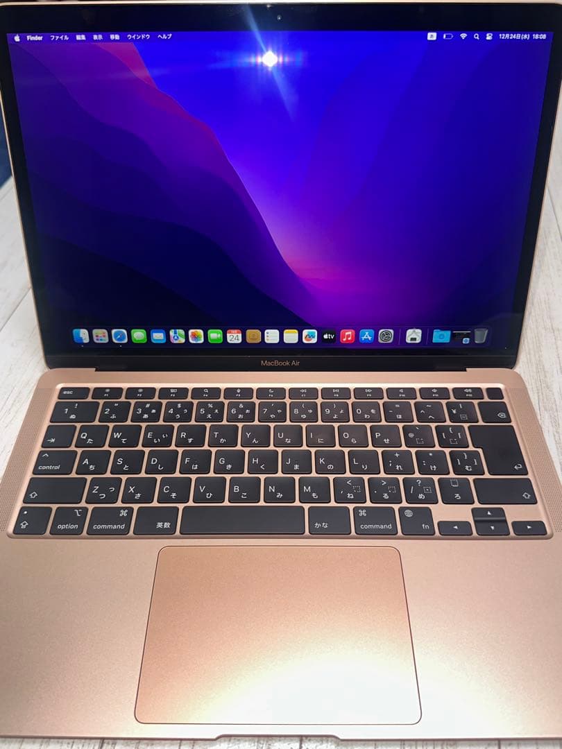 【超美品】MacBook Air 2020 M1 16GB 512GB