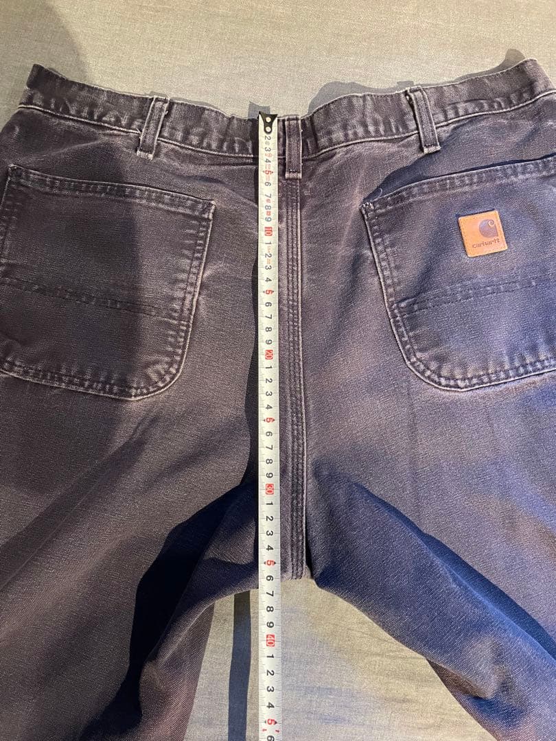 【レアカラー、36×30】カーハート　ダックペインターパンツ　ミッドナイト