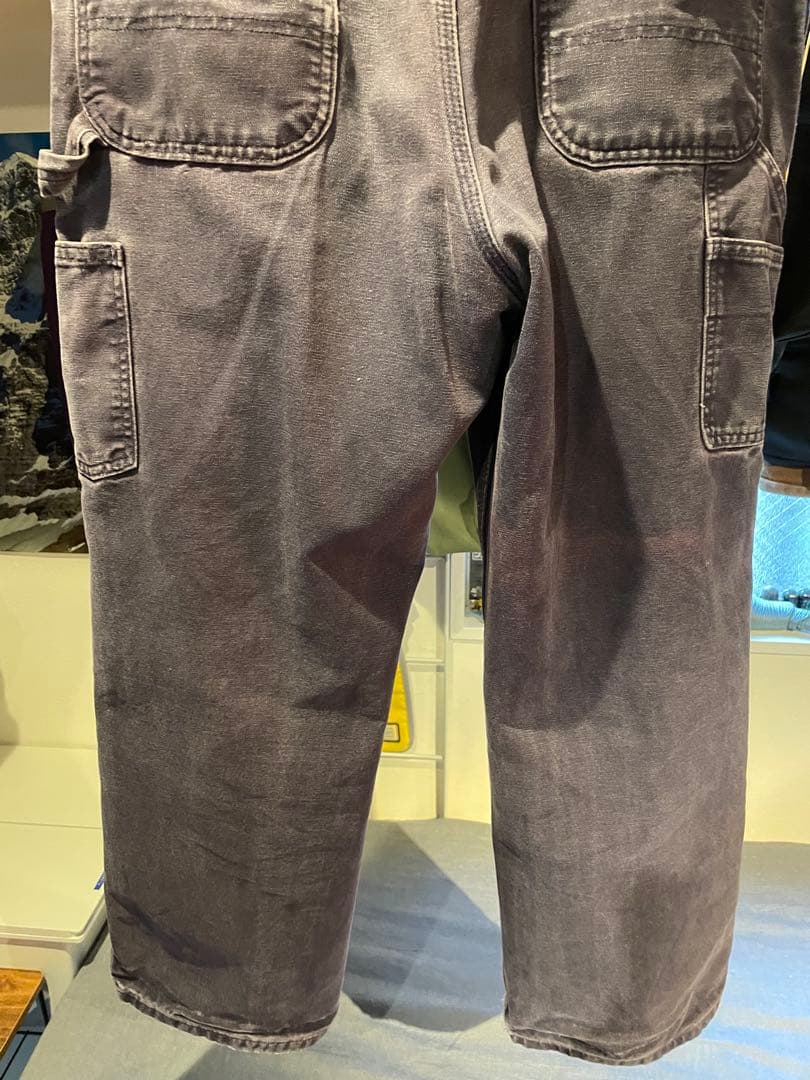 【レアカラー、36×30】カーハート　ダックペインターパンツ　ミッドナイト