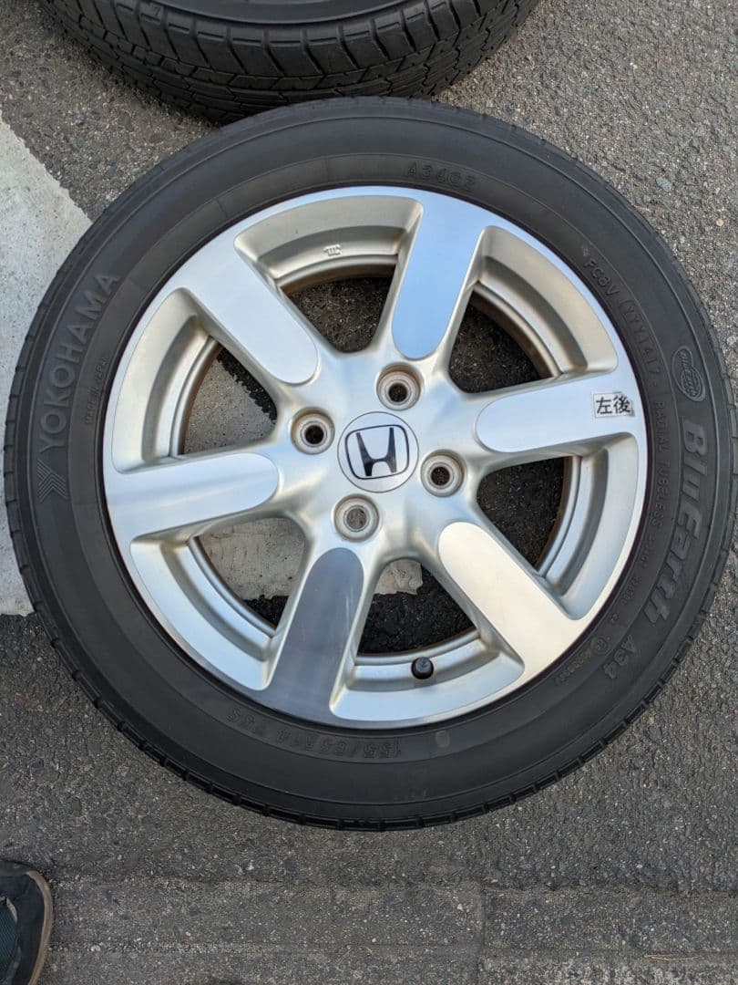 美品✨ N-ONE jg1プレミアム 純正ホイール② (155/65R14)