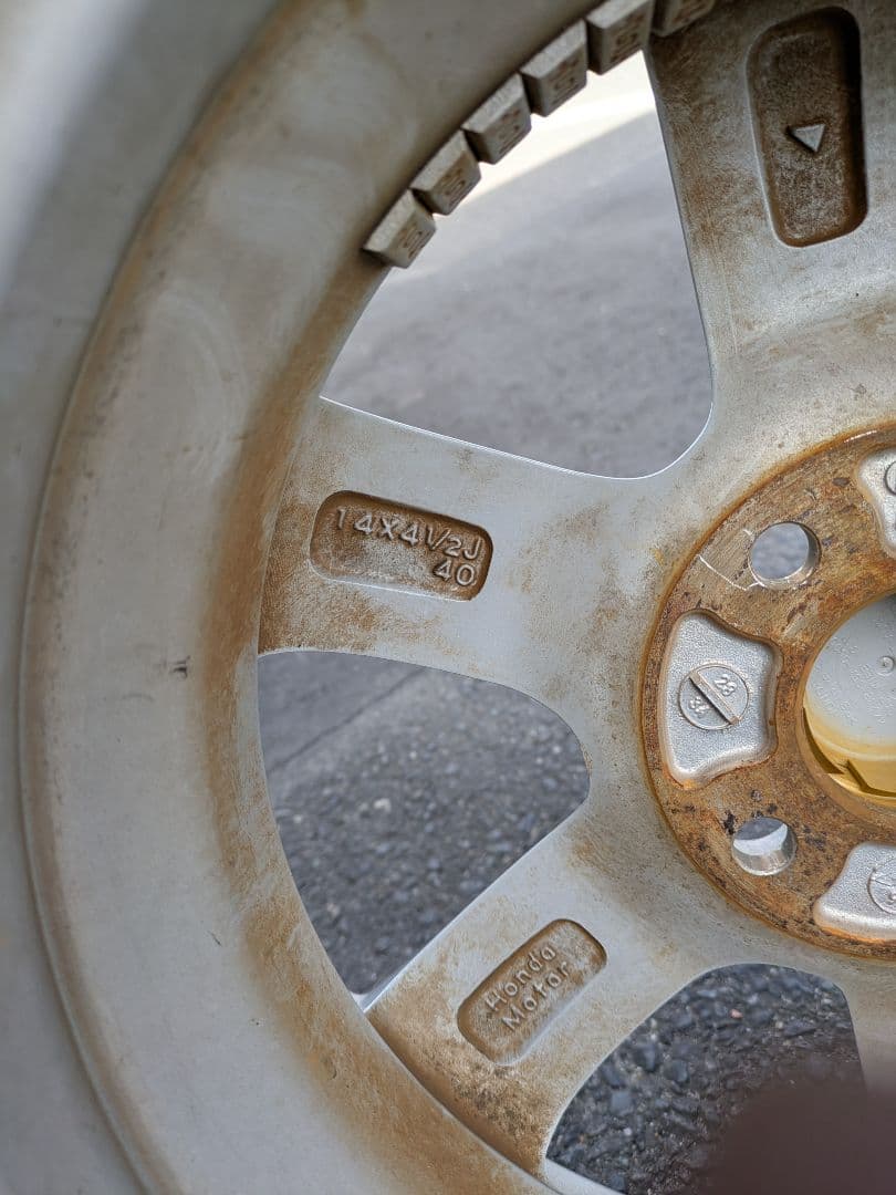 美品✨ N-ONE jg1プレミアム 純正ホイール② (155/65R14)