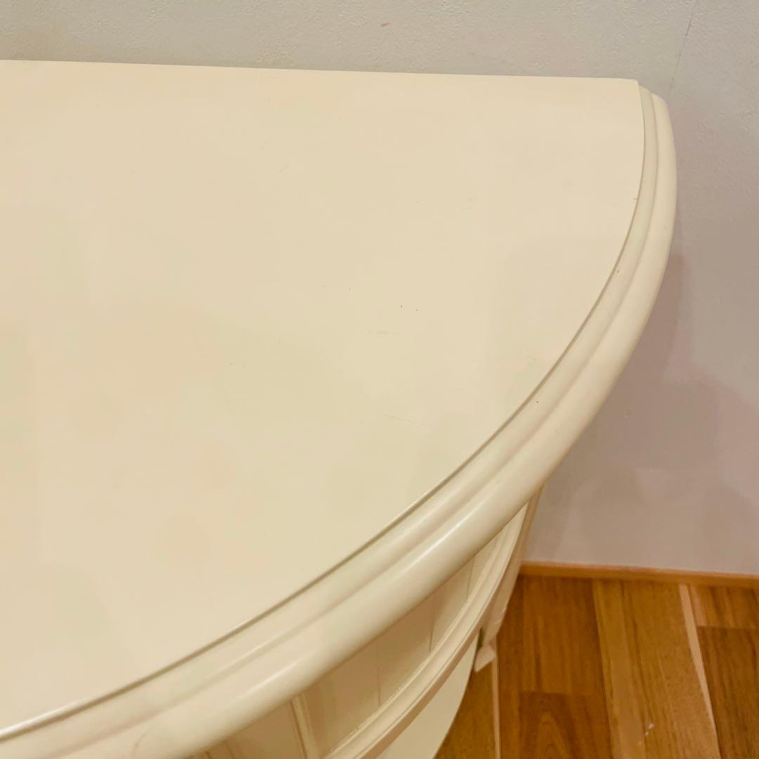 希少 ハーフ ムーン チェスト 半円 クラシカル 収納 タンス 家具