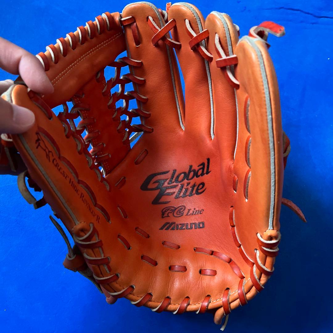 ミズノ　野球グローブ　軟式用　グローバルエリート