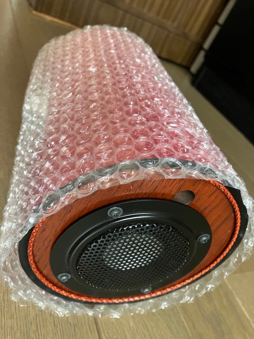 波動スピーカー シュエット レッド　MS-ch307　 アンプ内蔵型スピーカー