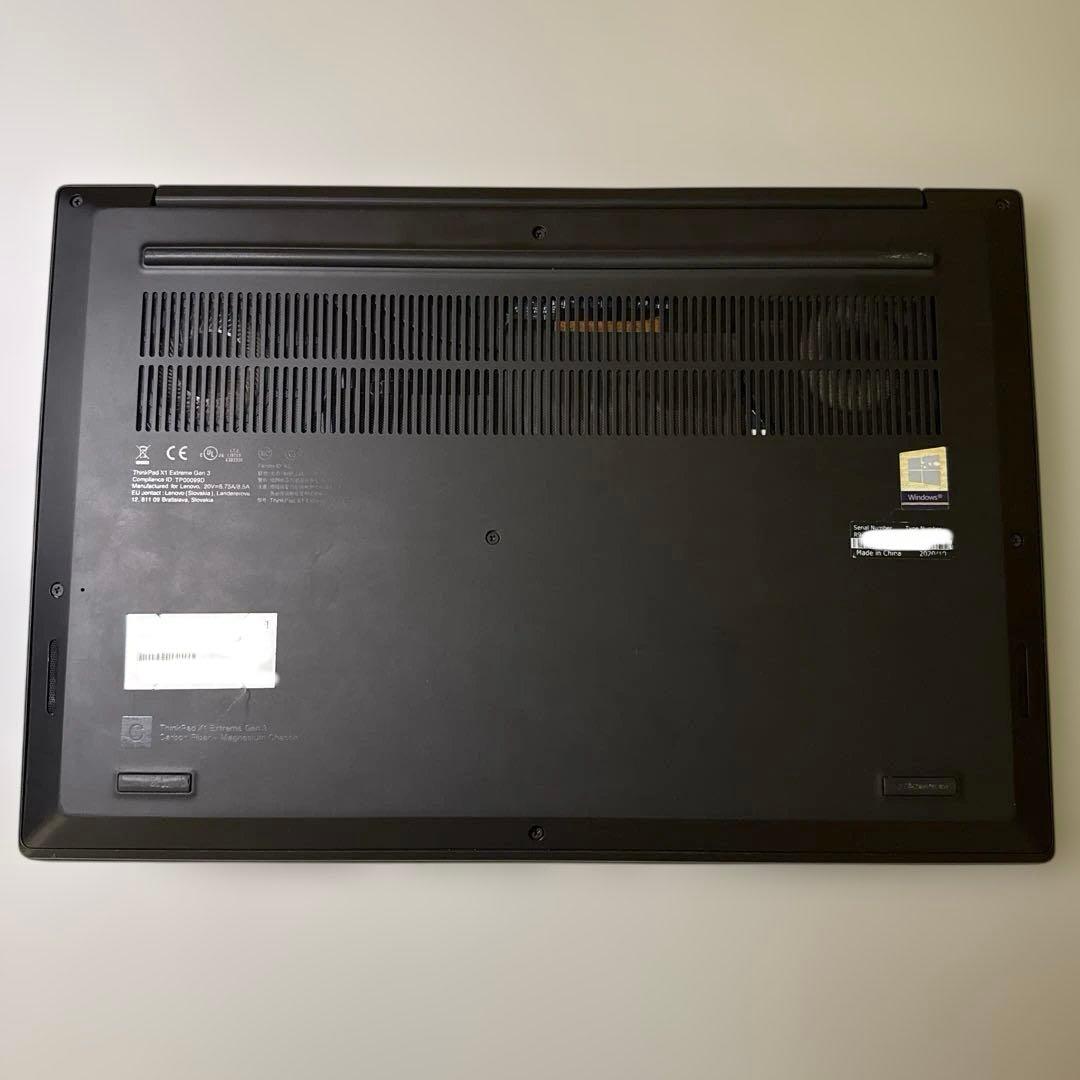Windowsノート本体 Lenovo ThinkPad X1 Extreme Gen3