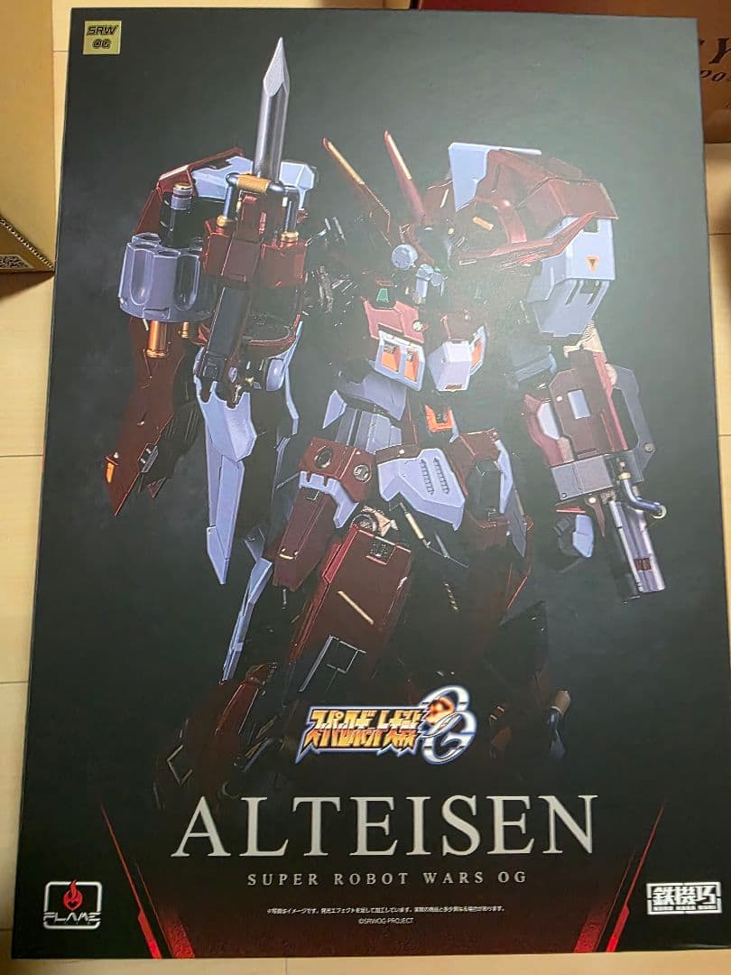 鉄機巧　アルトアイゼン　スーパーロボット大戦OG フィギュア