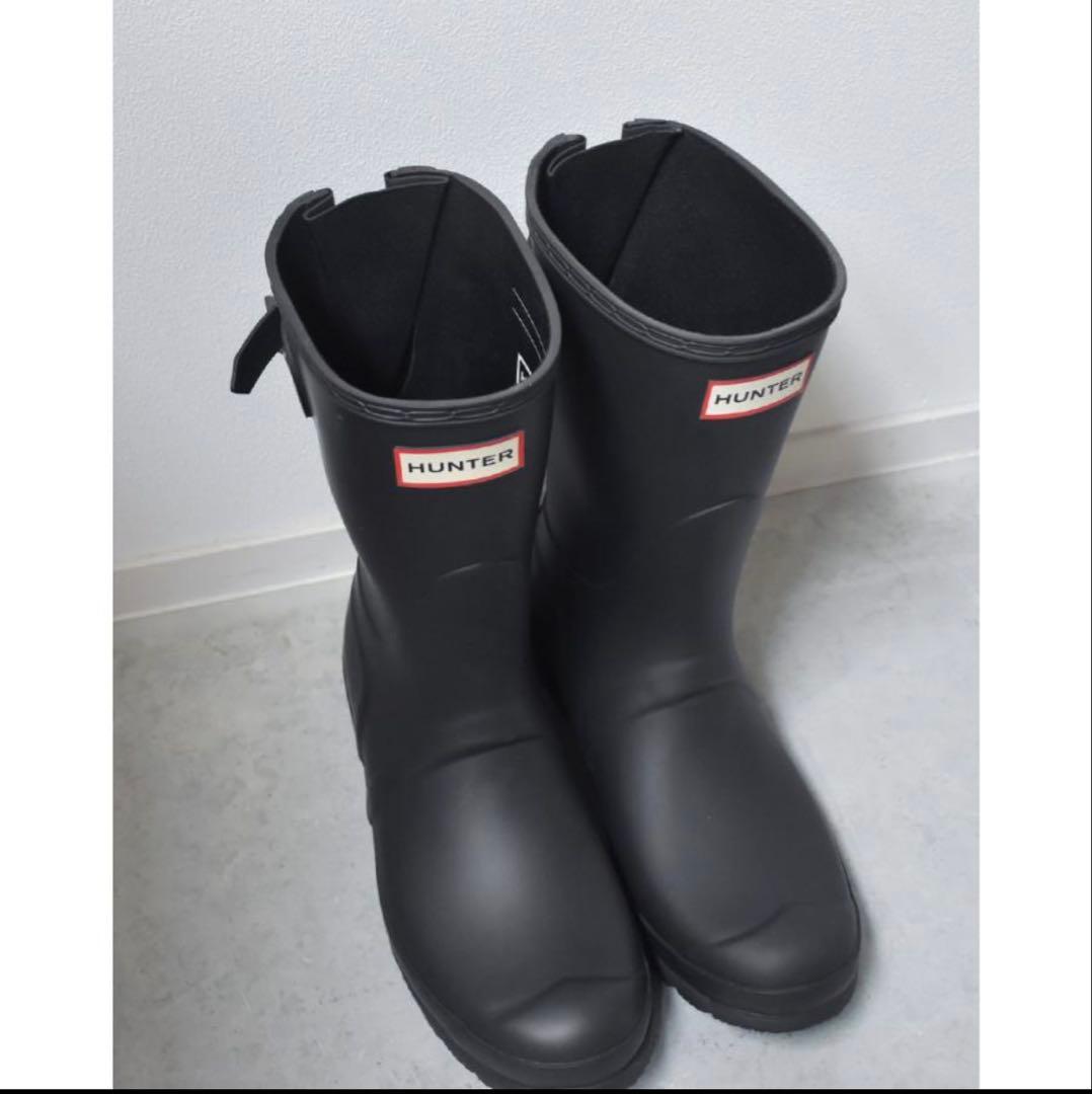 HUNTER レインブーツオリジナル ショート バック アジャスタブル ハンター