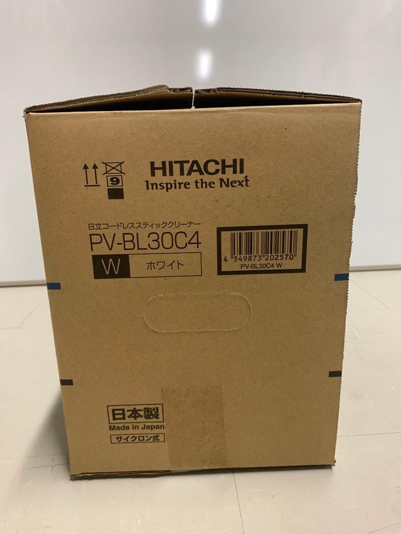 未使用 日立 掃除機 スティッククリーナー PV-BL30C4 W 2024年製