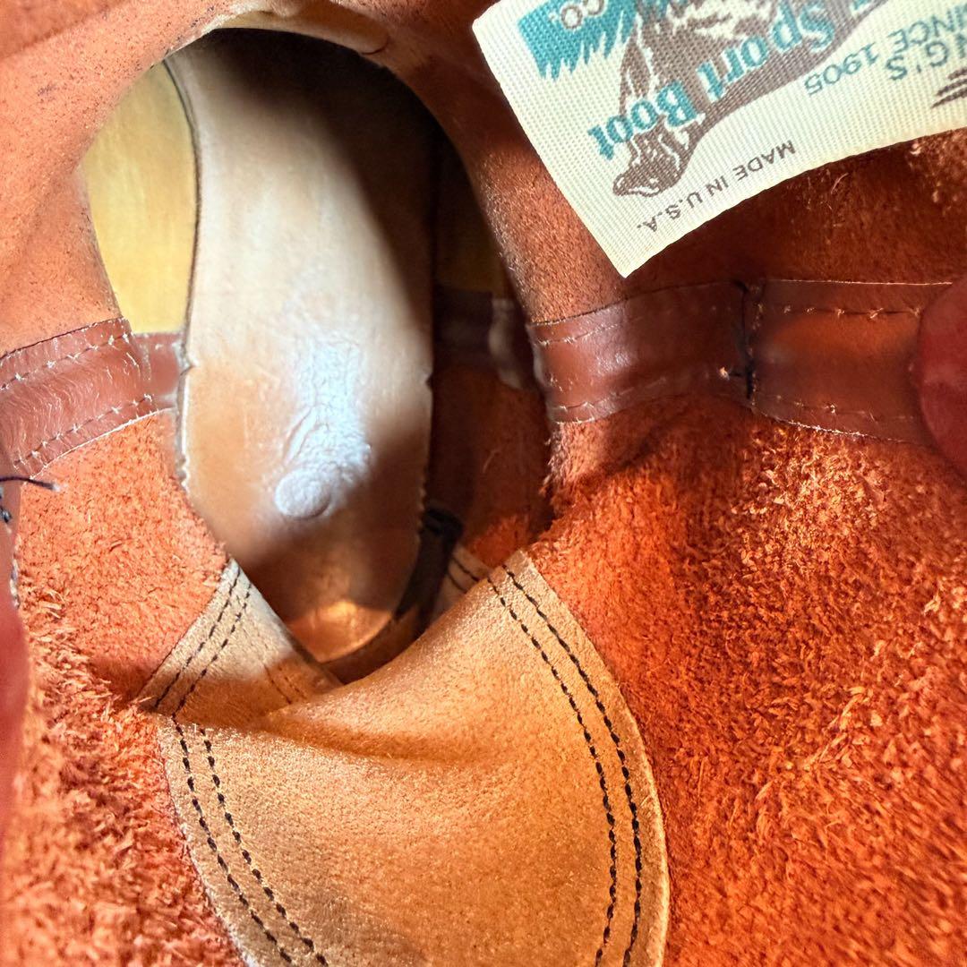 RED WING ペコスブーツ US9E 赤茶 レッドウィング