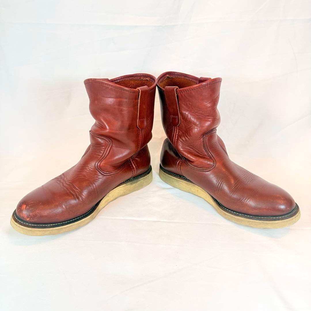 RED WING ペコスブーツ US9E 赤茶 レッドウィング