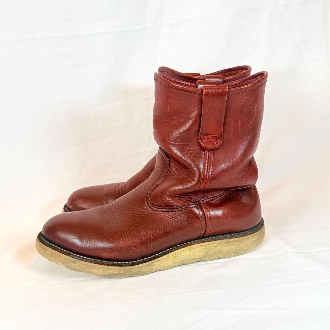RED WING ペコスブーツ US9E 赤茶 レッドウィング