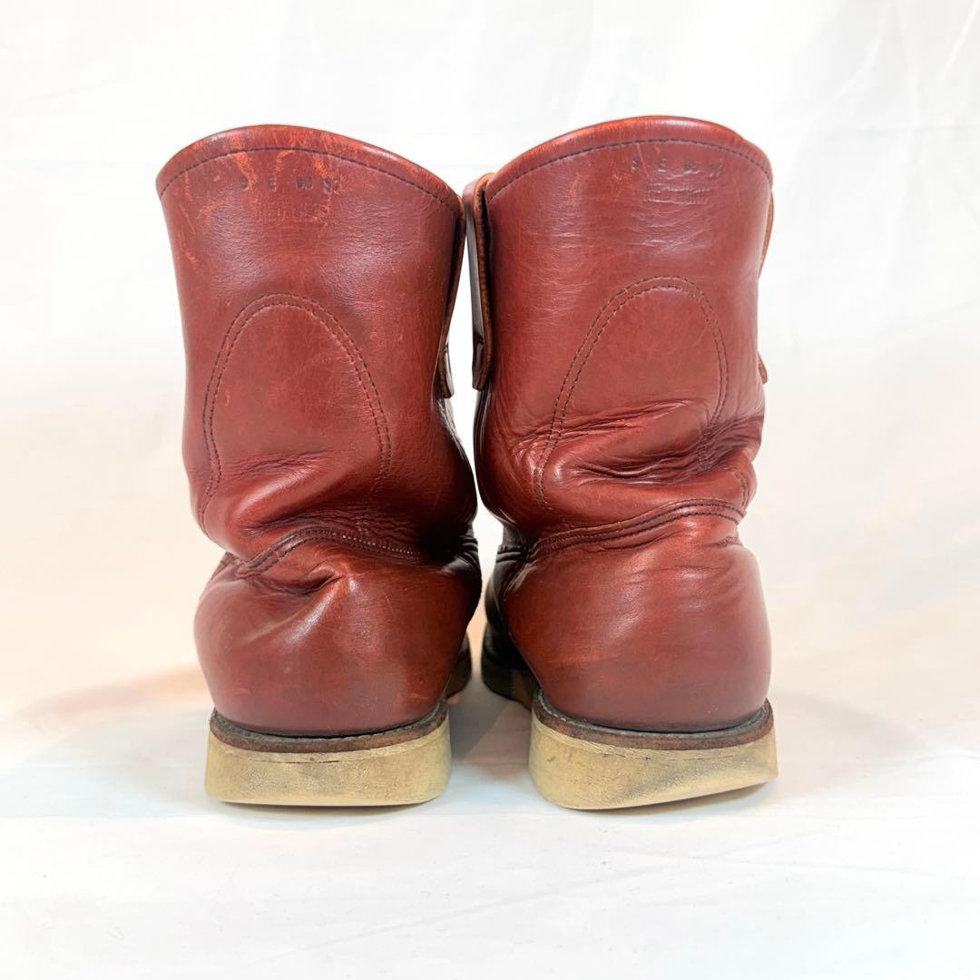RED WING ペコスブーツ US9E 赤茶 レッドウィング
