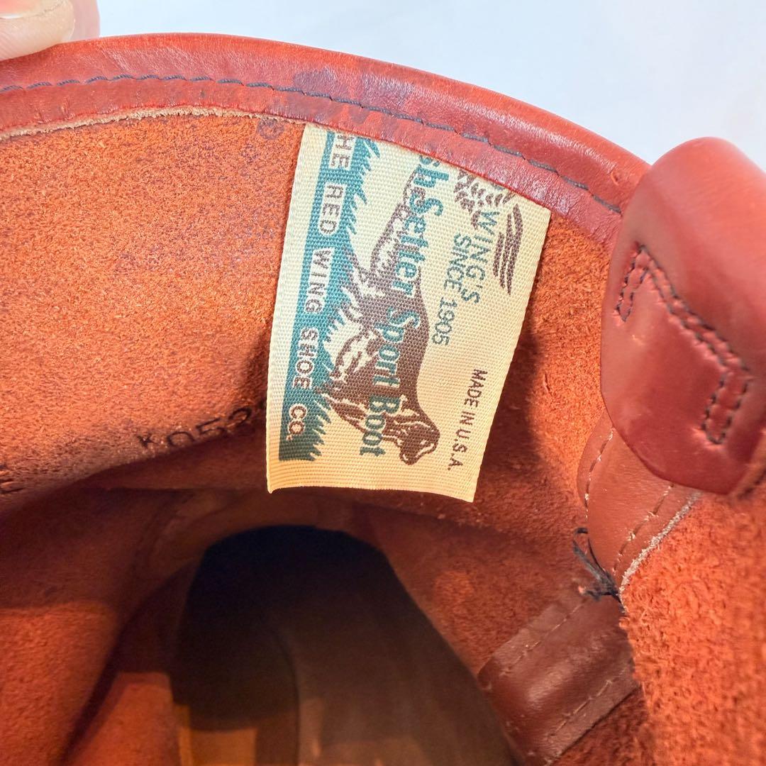 RED WING ペコスブーツ US9E 赤茶 レッドウィング
