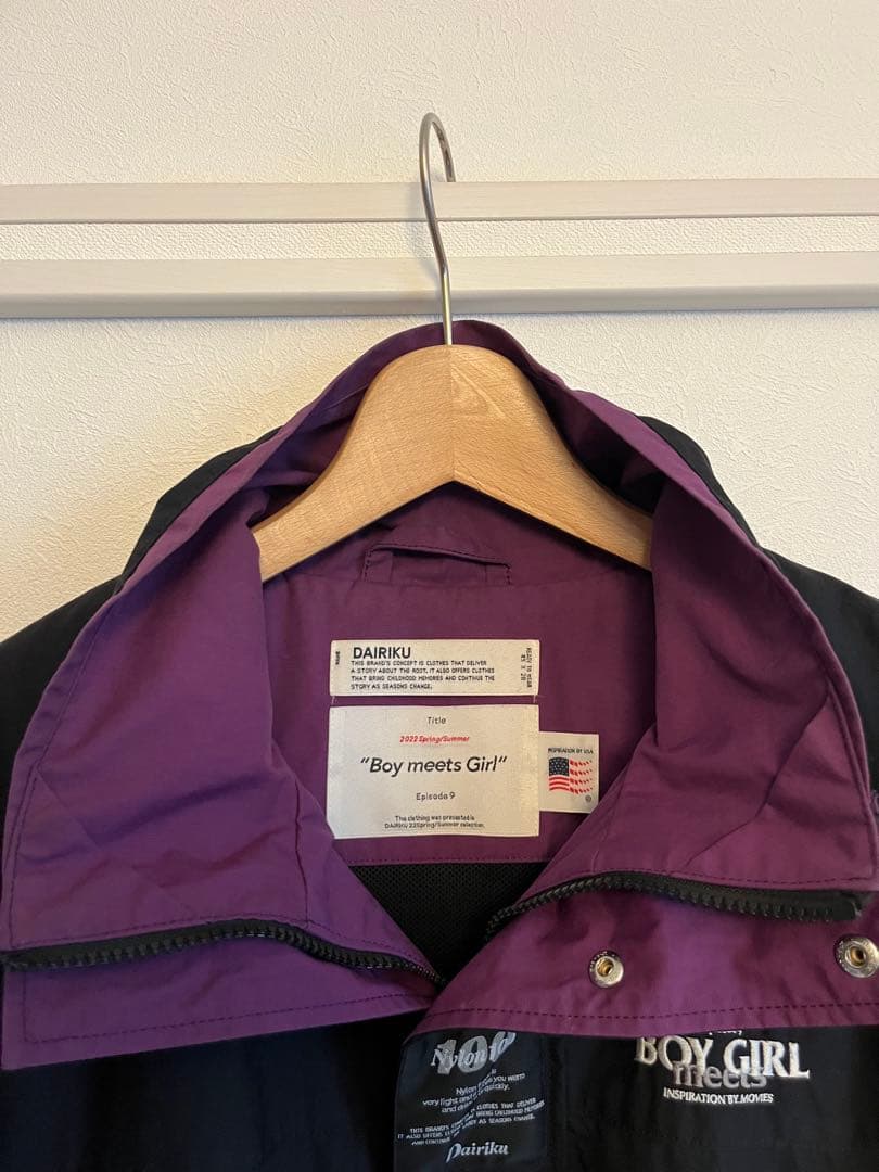 ジャケット・アウター DAIRIKU 22SS BMG Nylon Coat