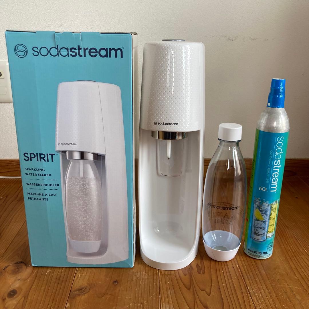 ソーダストリーム Spirit (スピリット)スターターキット ホワイト