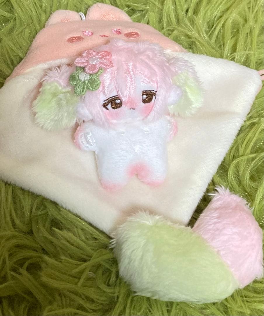 自作ぬいぐるみ・ピンクの男の子