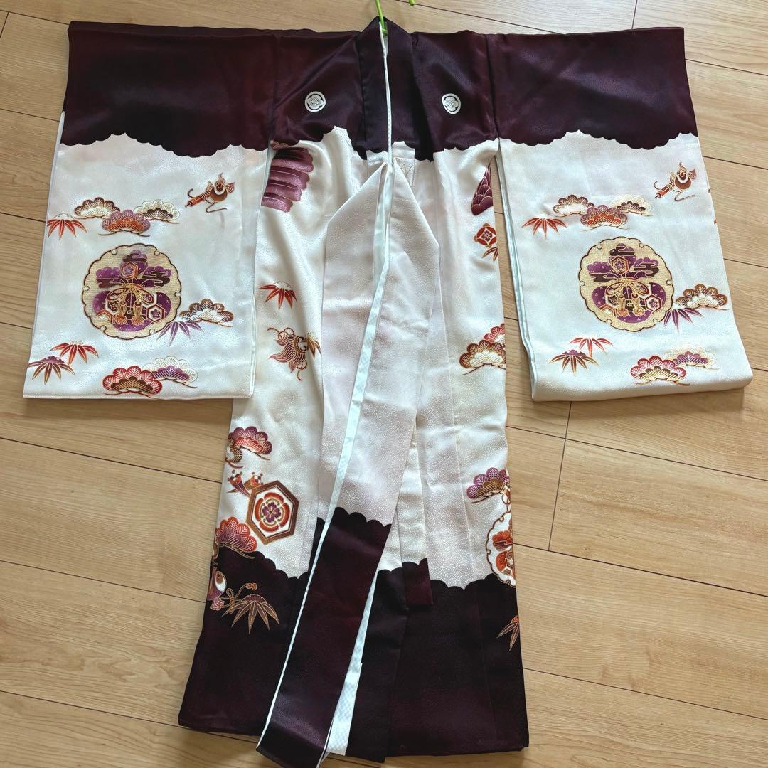 長襦袢付き　祝い着　産着　お宮参り　男の子