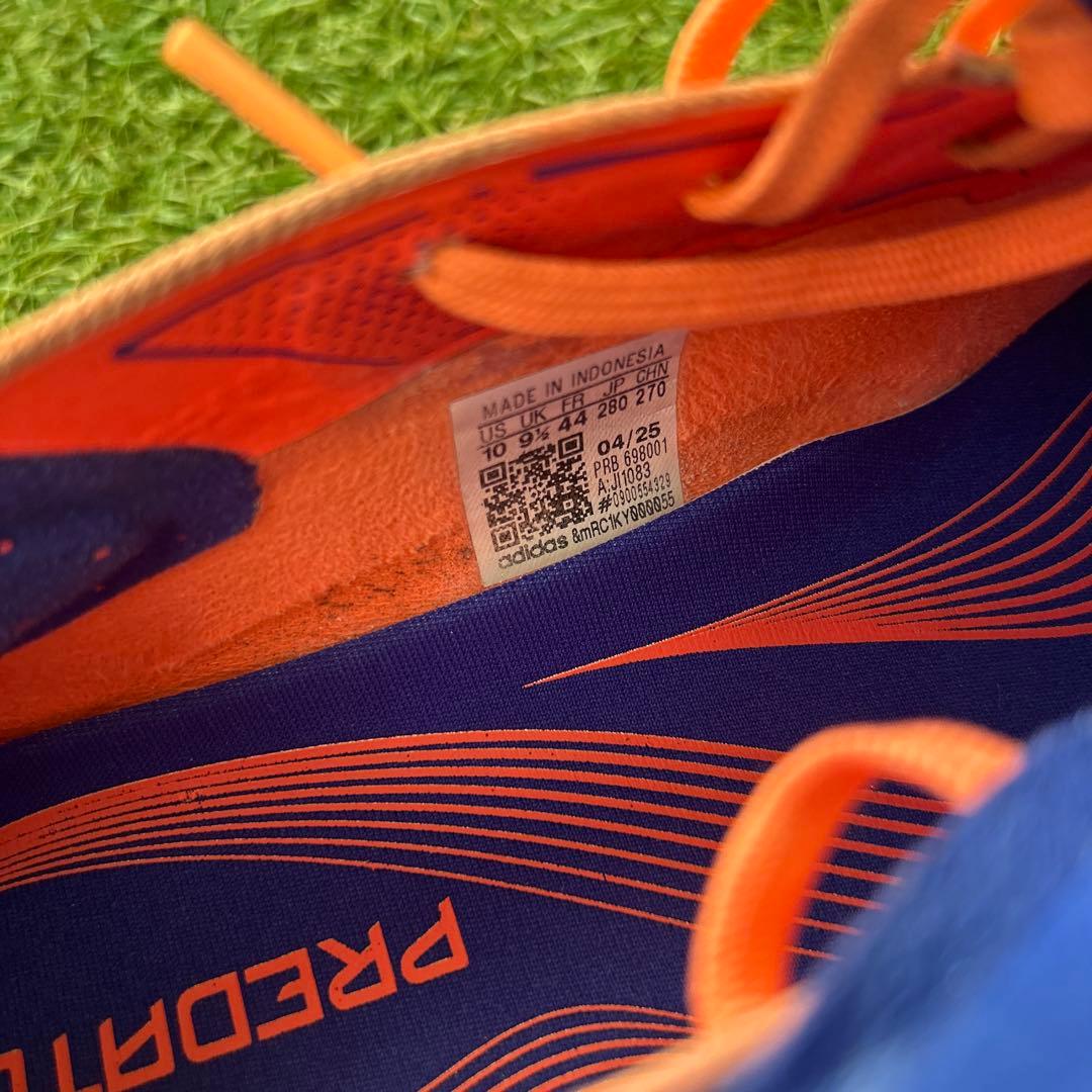 adidasプレデターエリート 28.0cm オレンジ/ブルー
