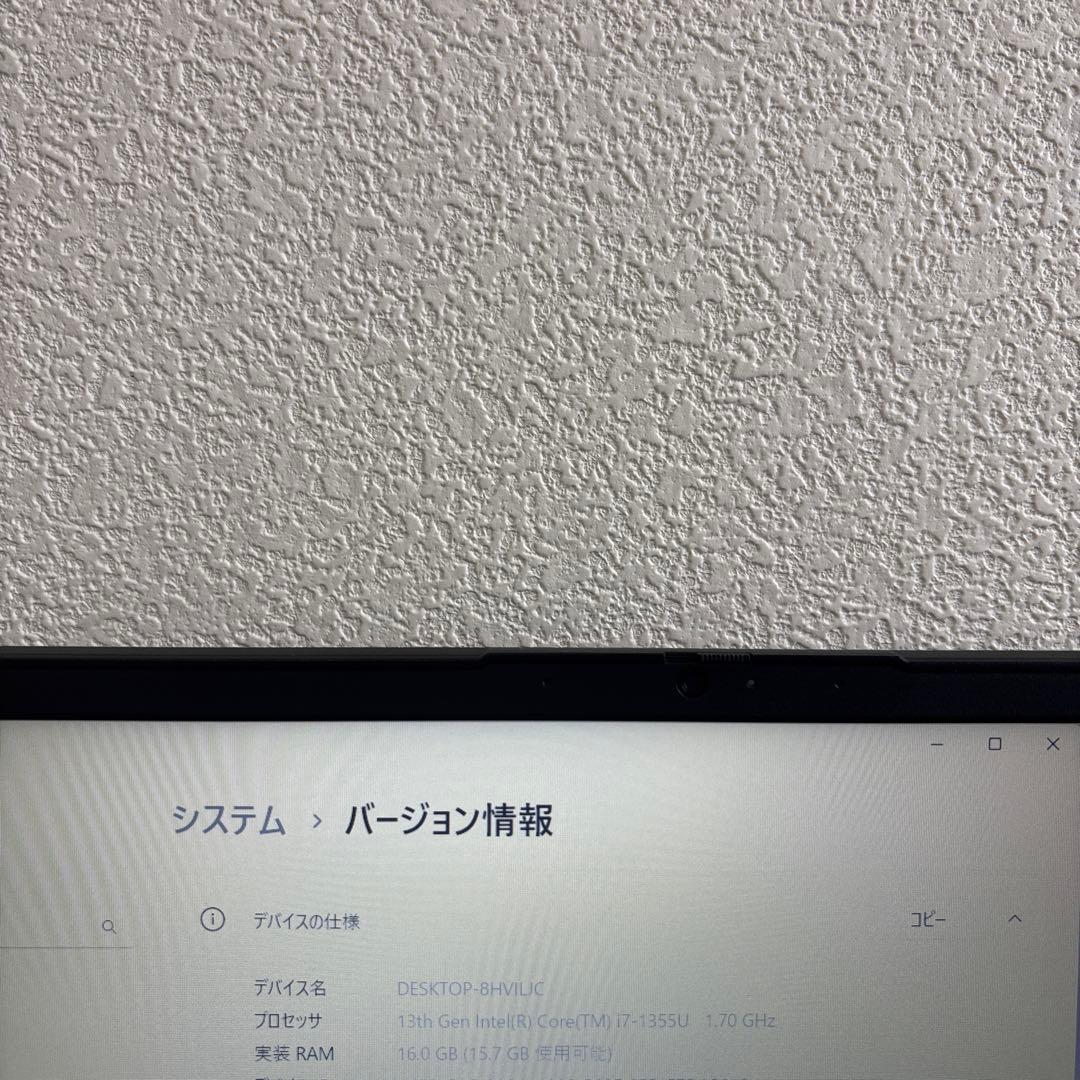 lenovo V15 G4 IRU i7-1335U メモリ16GB #6075