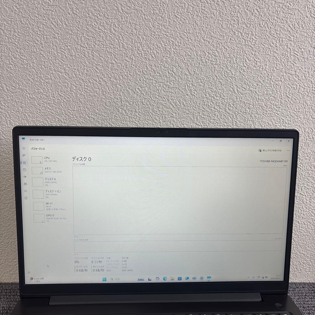 lenovo V15 G4 IRU i7-1335U メモリ16GB #6075