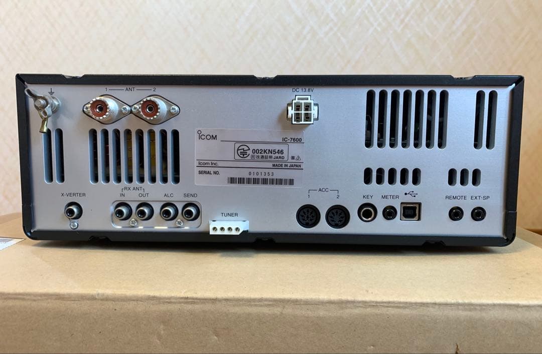 ICOM IC-7600 HF/50Mhz帯 アマチュア無線機