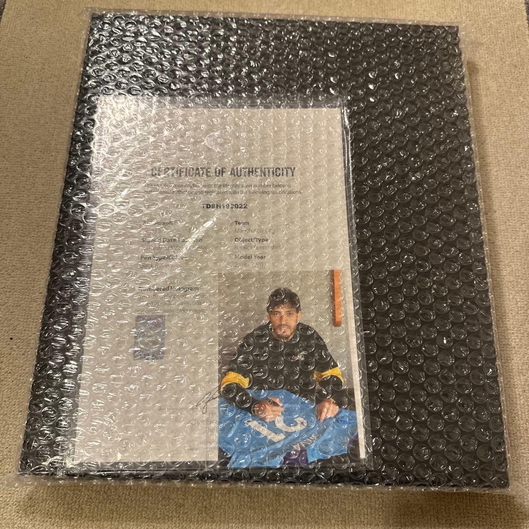 ★完全未開封★ダビド・シルバ　直筆サイン入りユニフォーム　マンチェスターシティ