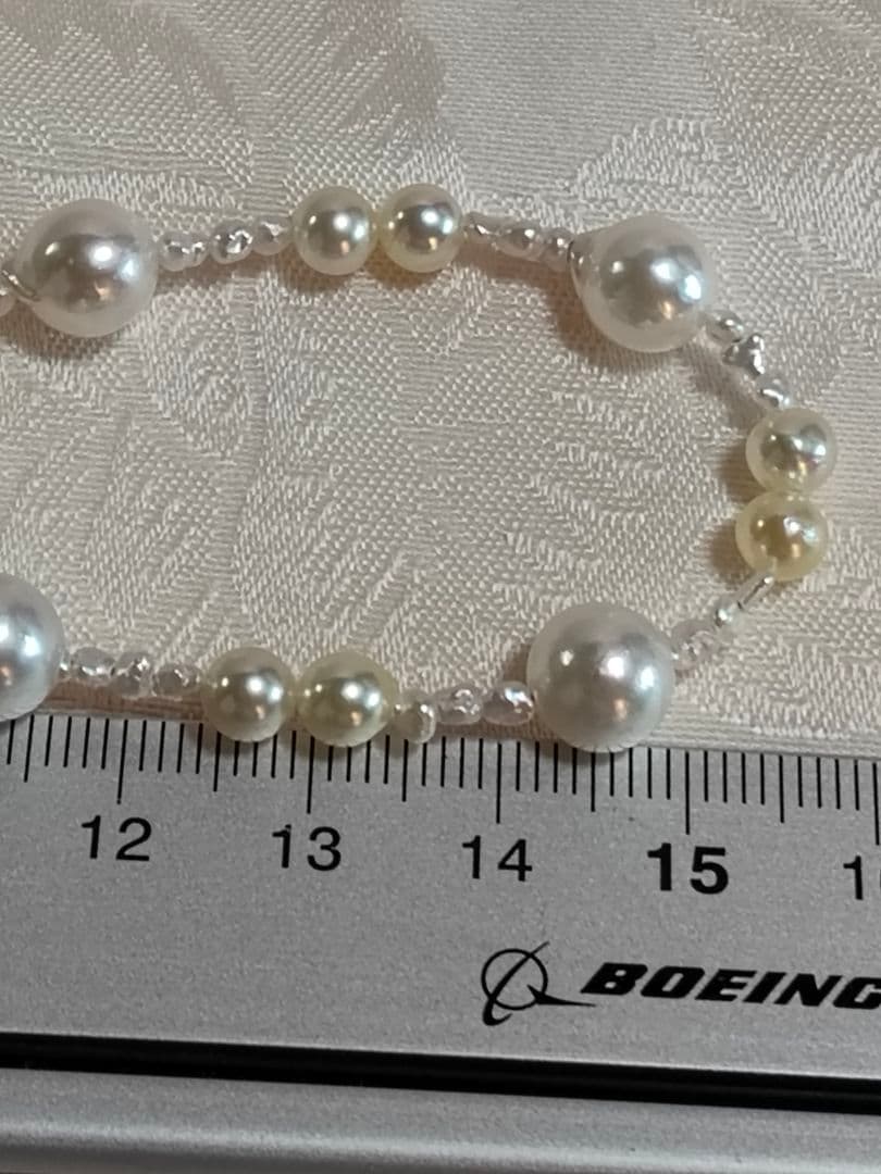 あこや真珠とあこやベビーパールとあこやケシパールのネックレス