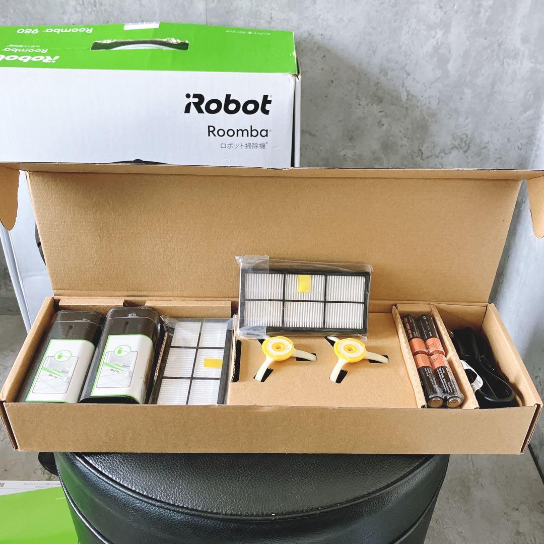 【ほぼ未使用】iRobot ロボット掃除機 ルンバ980 試運転のみ