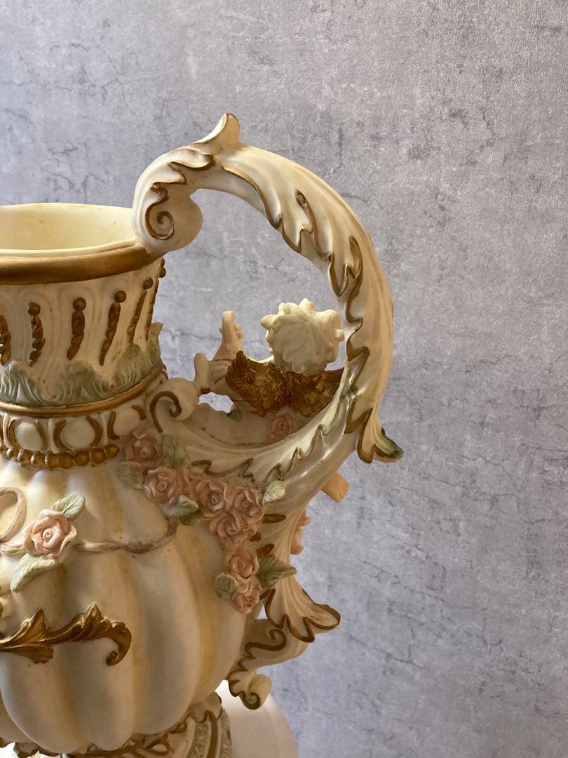 高さ66cm ロココ調 花器 花瓶 オブジェ
