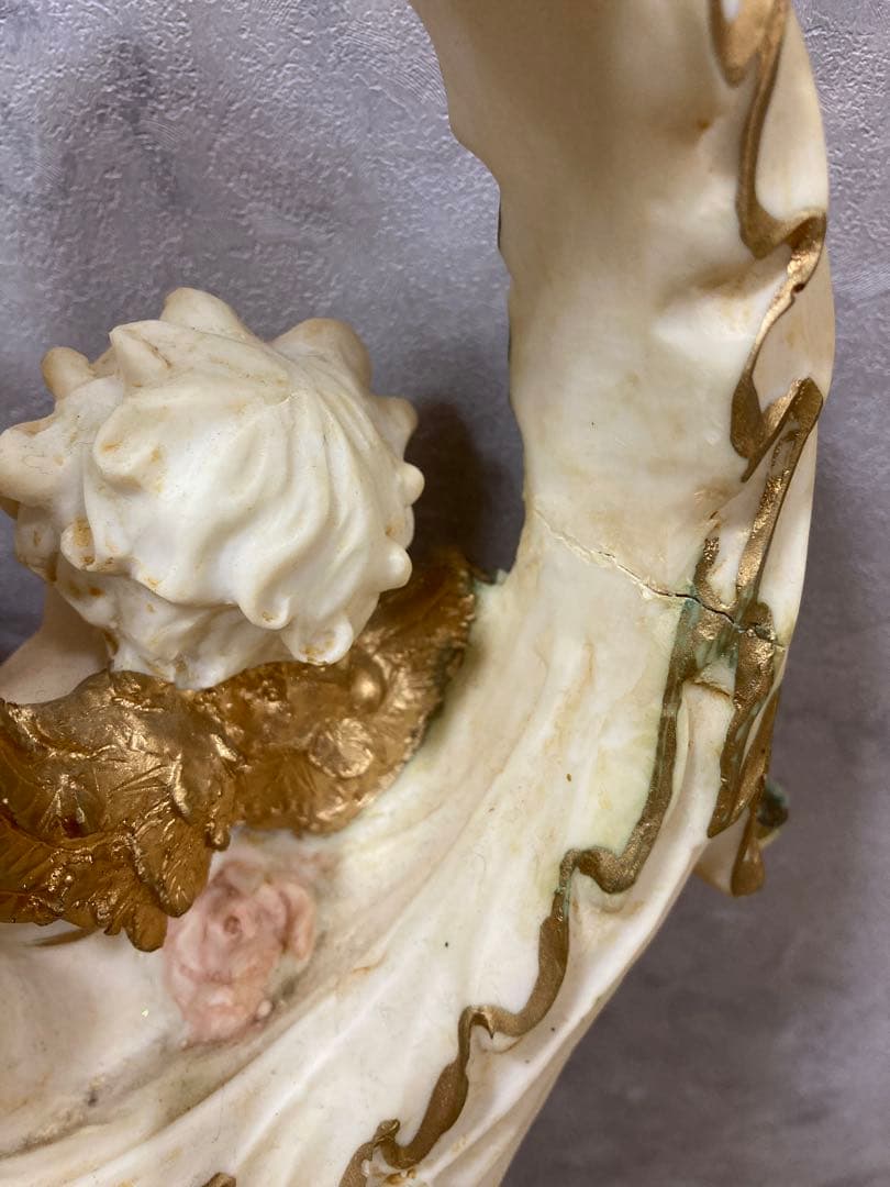 高さ66cm ロココ調 花器 花瓶 オブジェ