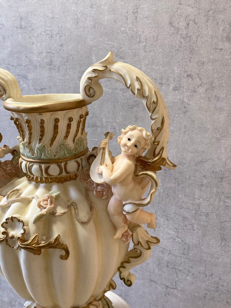 高さ66cm ロココ調 花器 花瓶 オブジェ