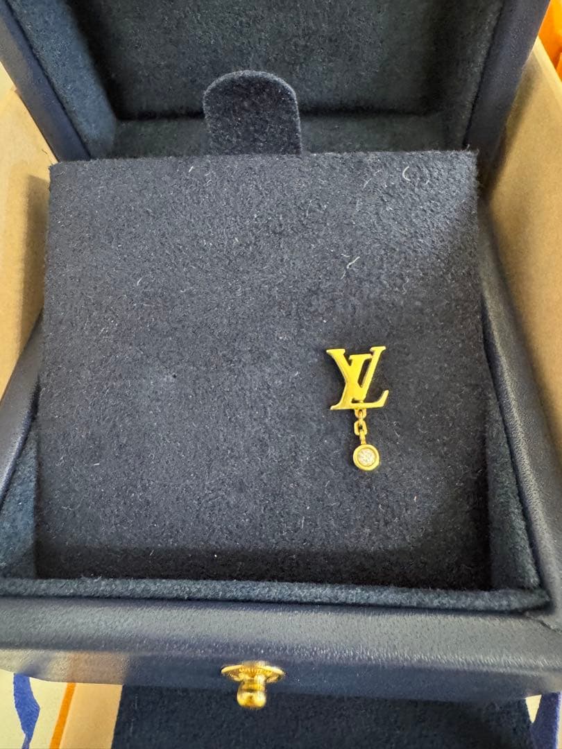 両耳セットLouis VuittonイディールブロッサムLV YG×ダイヤモンド