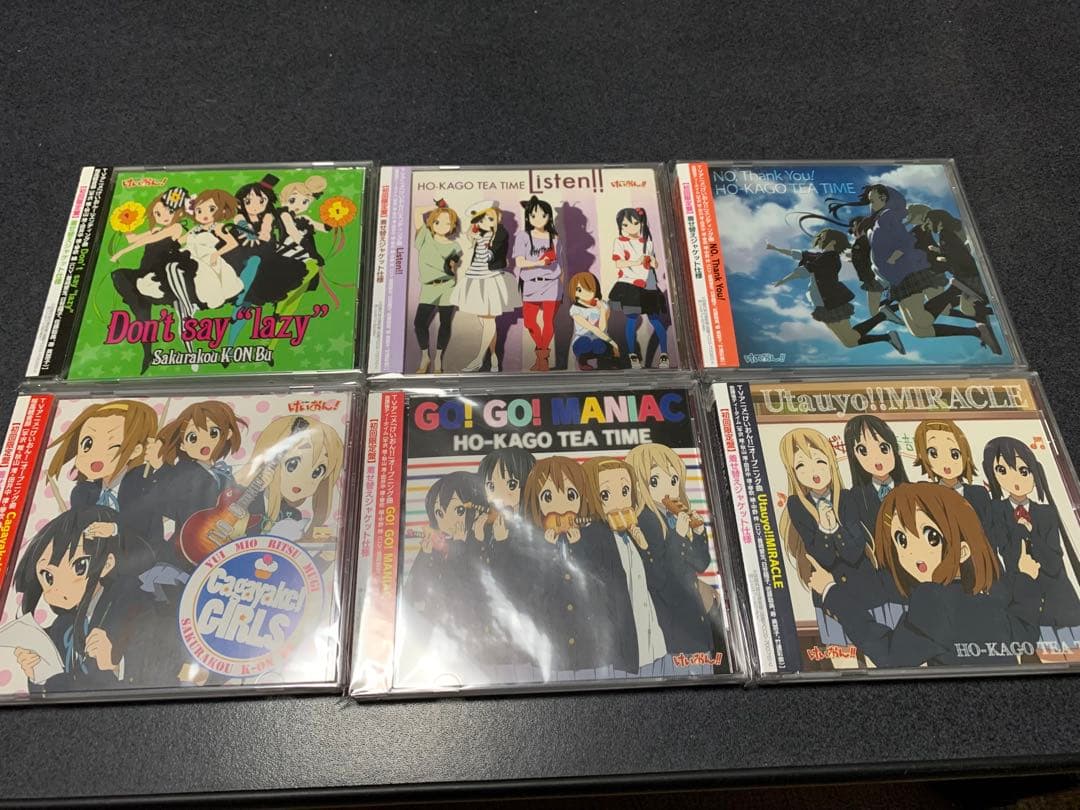 けいおん CD31枚 ライブイベントDVD2枚 等身大布ポスター9枚 セット売り